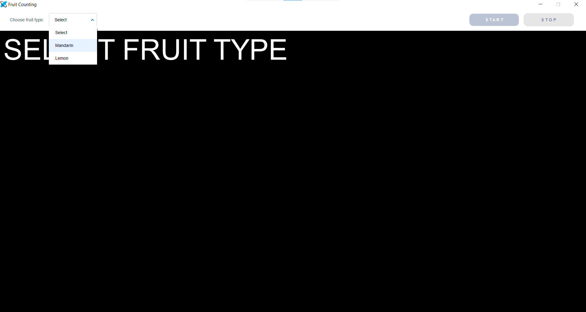 screenshot of Abto Fruit Counting